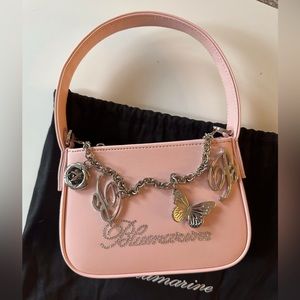(SOLD) BLUMARINE mini leather handle bag